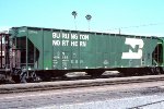 Burlington Northern covered hopper BN #456285